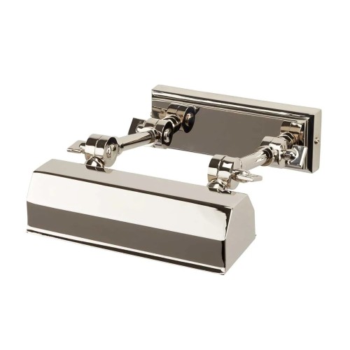 Mała obrazówka Chawton - 1 źródło światła - Polerowany nikiel