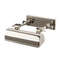 Mała obrazówka Chawton - 1 źródło światła - Polerowany nikiel