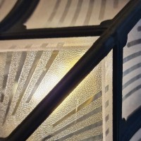 Plafon ogrodowy Chapel CP12 - 1 źródło światła - Czarny