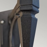 Latarnia naścienna Chapel CP1 - 1 źródło światła - Czarny