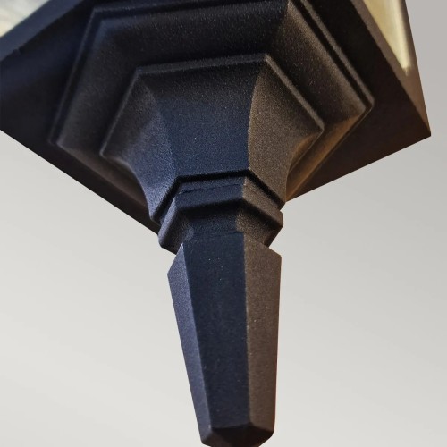 Latarnia naścienna Chapel CP2 - 1 źródło światła - Czarny