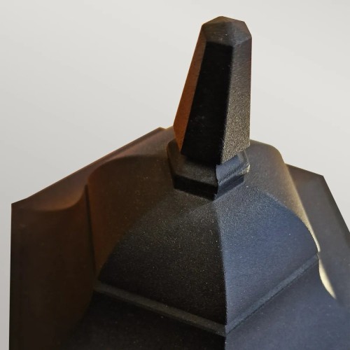 Latarnia cokołowa Chapel CP4 - 1 źródło światła - Czarny