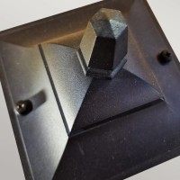 Latarnia słupkowa Chapel CP5 - 1 źródło światła - Czarny