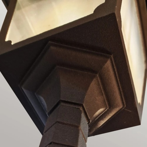 Latarnia uliczna Chapel CP8 - 2 źródła światła - Czarny