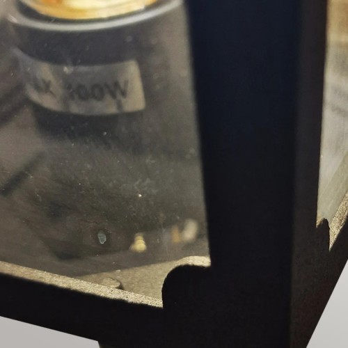 Mała latarnia naścienna Chapel Mini CPM1 - 1 źródło światła - Czarny