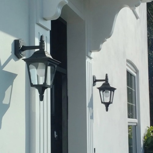 Mała latarnia naścienna Chapel Mini CPM2 - 1 źródło światła - Czarny