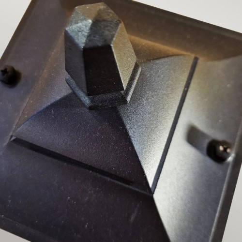 Mała latarnia cokołowa Chapel Mini CPM4 - 1 źródło światła - Czarny