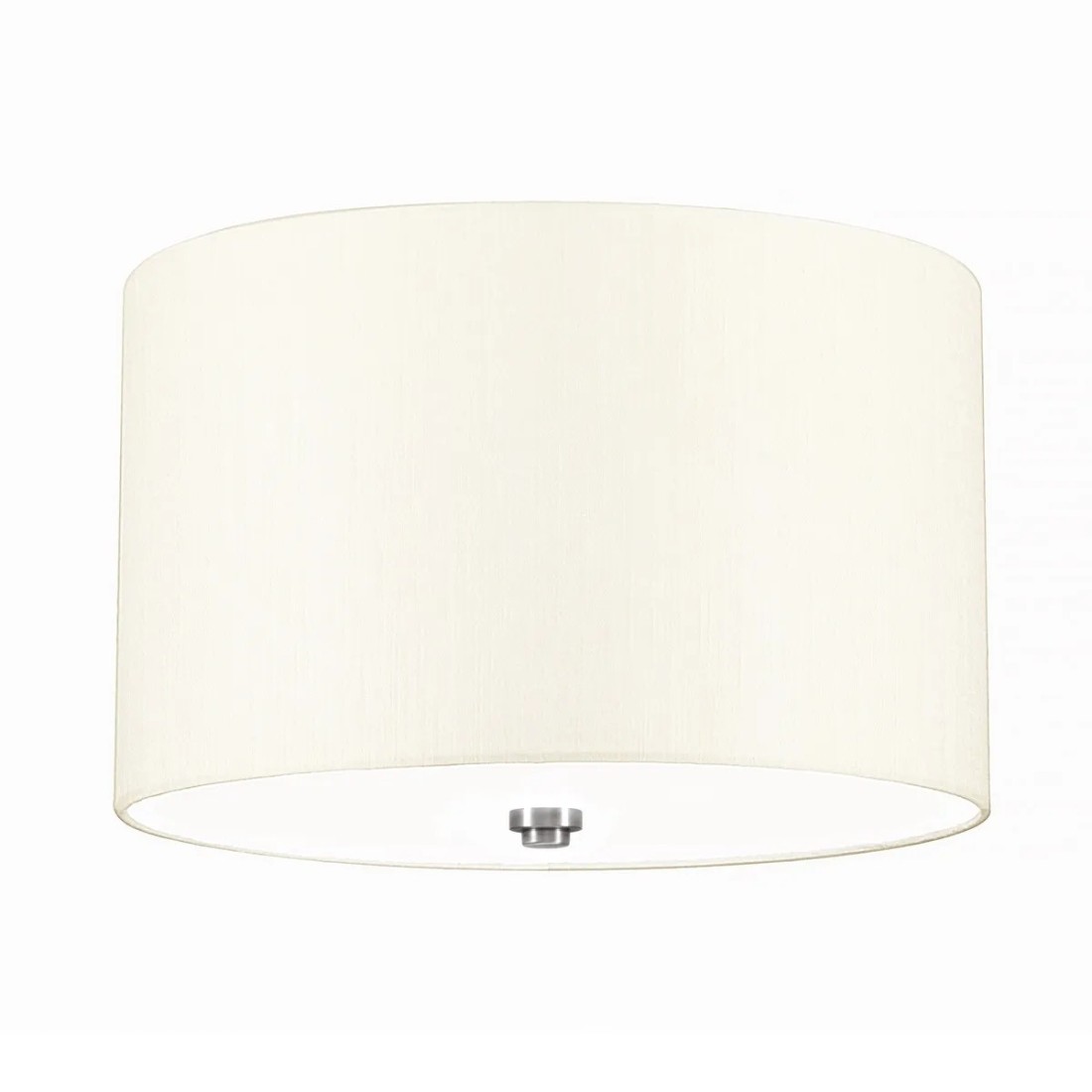 Plafon 35,6 cm Fletcher - 3 źródła światła - Polerowany chrom