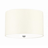 Plafon 35,6 cm Fletcher - 3 źródła światła - Polerowany chrom