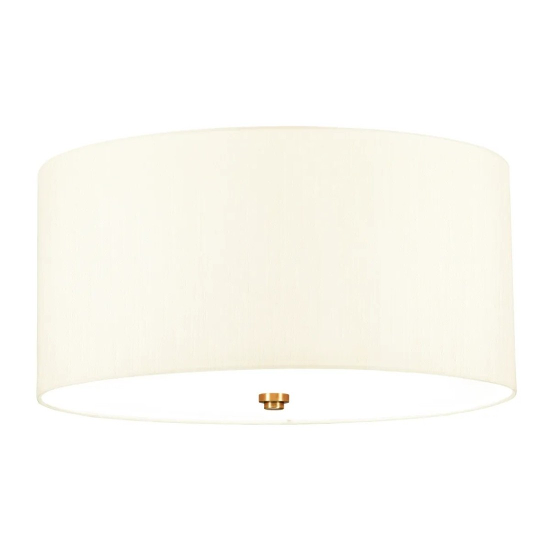 Plafon 45,7 cm Fletcher - 3 źródła światła - Postarzany mosiądz