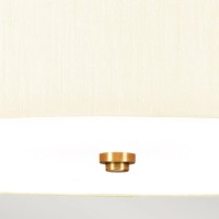 Plafon 55,9 cm Fletcher - 5 źródeł światła - Postarzany mosiądz