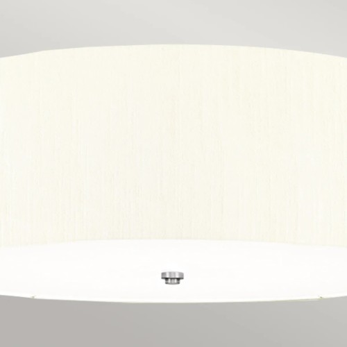 Plafon 76,2 cm Fletcher - 7 źródeł światła - Polerowany chrom