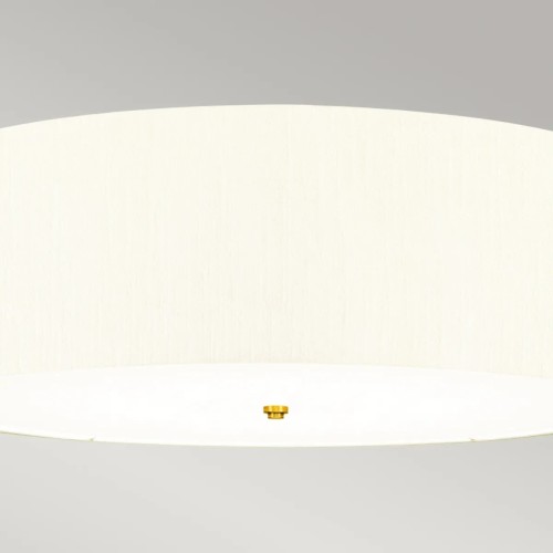 Plafon 86,4 cm Fletcher - 7 źródeł światła - Postarzany mosiądz