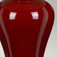 Lampa stołowa Majin - 1 źródło światła - Czerwony