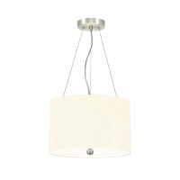 Lampa wisząca 35,6 cm Pearce - 3 źródła światła - Polerowany chrom