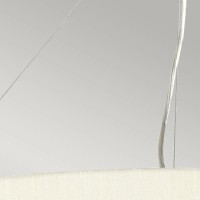 Lampa wisząca 66 cm Pearce - 5 źródeł światła - Postarzany mosiądz