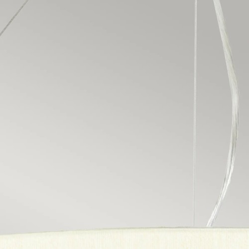 Lampa wisząca 76,2 cm Pearce - 7 źródeł światła - Polerowany chrom