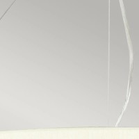 Lampa wisząca 76,2 cm Pearce - 7 źródeł światła - Polerowany chrom