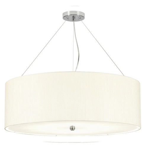 Lampa wisząca 86,4 cm Pearce - 7 źródeł światła - Polerowany chrom