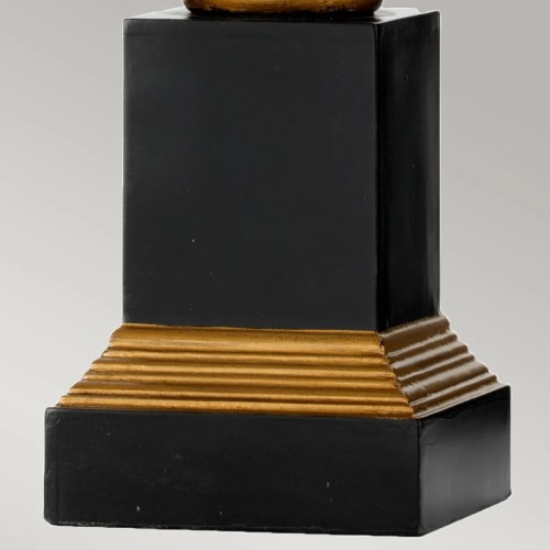 Lampa stołowa Peronne - 1 źródło światła - Czarny, złoty