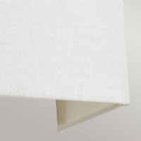 Duży kinkiet Riley - 2 źródła światła - Postarzany mosiądz