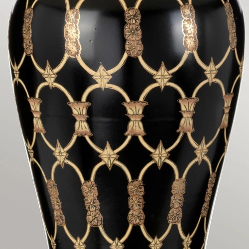 Lampa stołowa Taipei - 1 źródło światła - Czarny, złoty