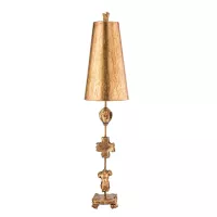 Lampa stołowa Fragment - 1 źródło światła - Postarzane złoto