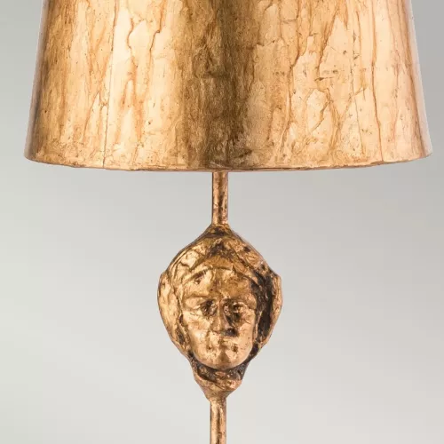 Lampa stołowa Fragment - 1 źródło światła - Postarzane złoto