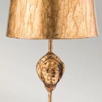 Lampa stołowa Fragment - 1 źródło światła - Postarzane złoto