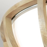 Plafon Allier - 2 źródła światła - Drewno