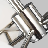 Żyrandol Apollo - 5 źródeł światła - Polerowany nikiel