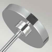 Żyrandol Apollo - 5 źródeł światła - Polerowany nikiel