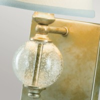 Kinkiet Argento - 1 źródło światła - Oksydowane srebro