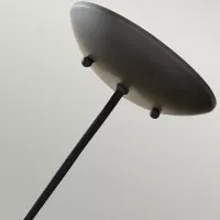Średnia lampa wisząca Beso - 1 źródło światła - Ciemnobrązowy