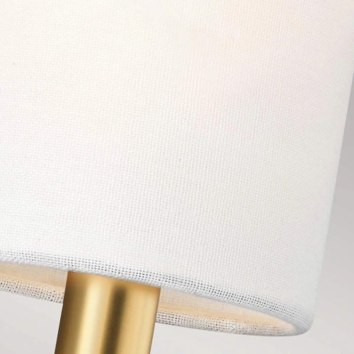 Kinkiet Brianna - 2 źródła światła - Oksydowany mosiądz