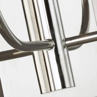 Kinkiet Brianna - 2 źródła światła - Polerowany nikiel