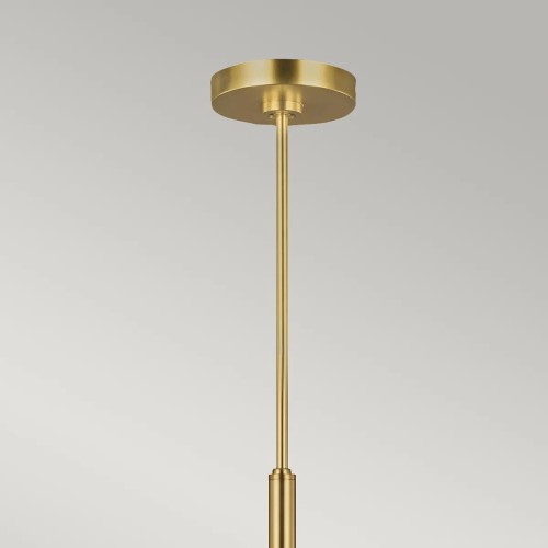 Żyrandol Brianna - 6 źródeł światła - Oksydowany mosiądz