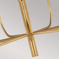 Żyrandol Brianna - 9 źródeł światła - Oksydowany mosiądz