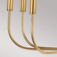 Żyrandol Brianna - 9 źródeł światła - Oksydowany mosiądz