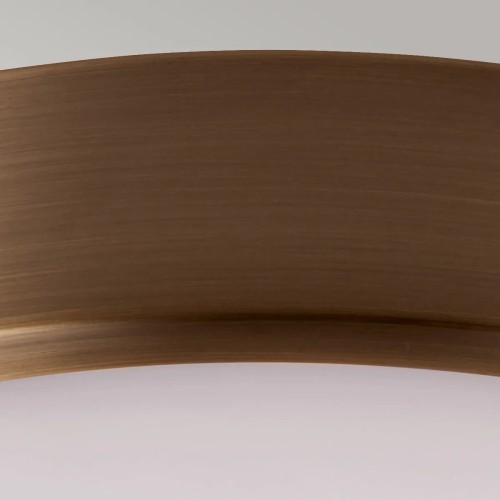 Plafon Cadence - 2 źródła światła - Ciemny antyczny mosiądz