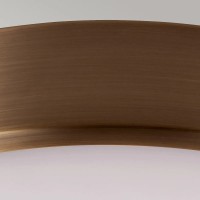 Plafon Cadence - 2 źródła światła - Ciemny antyczny mosiądz