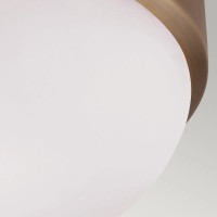 Plafon Cadence - 2 źródła światła - Ciemny antyczny mosiądz