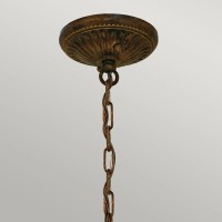 Żyrandol Drawing Room - 4 źródła światła - Orzech włoski