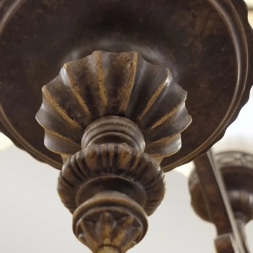 Żyrandol Drawing Room - 9 źródeł światła - Orzech włoski