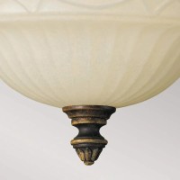 Plafon Drawing Room - 2 źródła światła - Orzech włoski