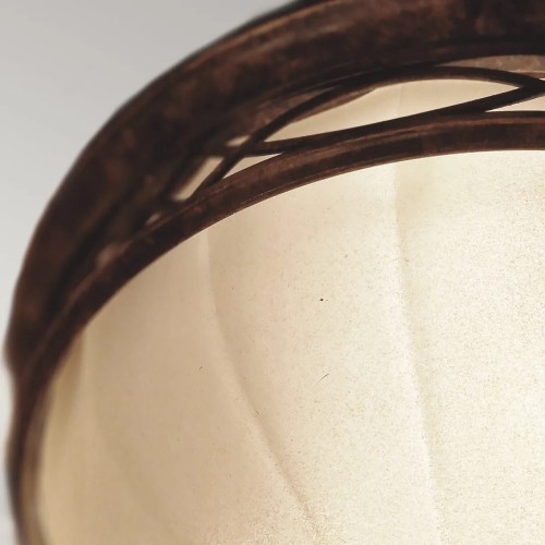 Plafon Drawing Room - 3 źródła światła - Orzech włoski