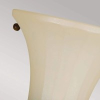 Kinkiet typu uplighter Drawing Room - 1 źródło światła - Orzech włoski