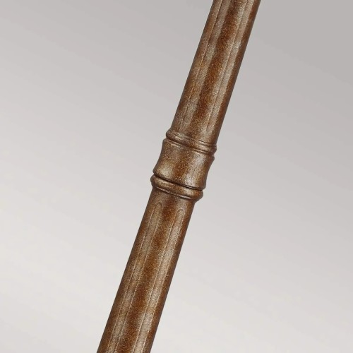 Duża latarnia uliczna English Bridle - 3 źródła światła - Brytyjski brąz