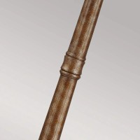 Duża latarnia uliczna English Bridle - 3 źródła światła - Brytyjski brąz