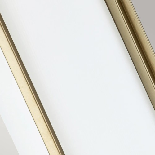 Kinkiet Fusion - 2 źródła światła - Naturalny mosiądz